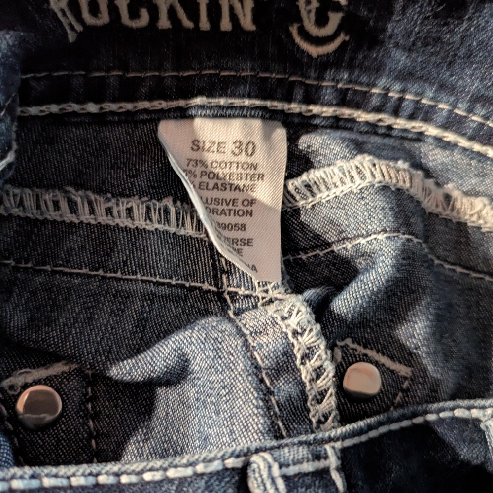 Rockin' C Y2K Blue Denim Jeans